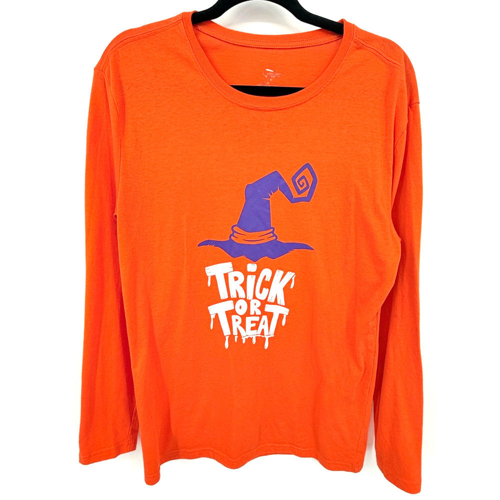 Halloween Trick or Treat Witch's Hat Top Women's‎ M Party Costume Festive Fall